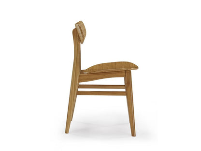 Cassia Dining Chair Set of 2 Solid Bamboo Material