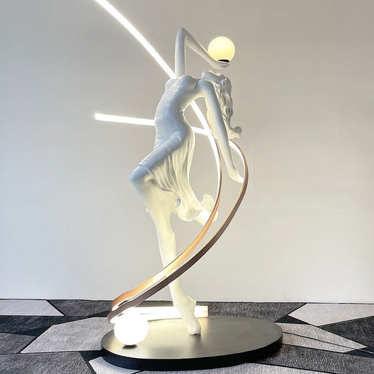 New Creative Humanoid Art Sculpture Floor Lamp
