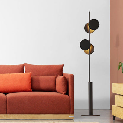 Postmodern minimalist living room sofa vertical fl