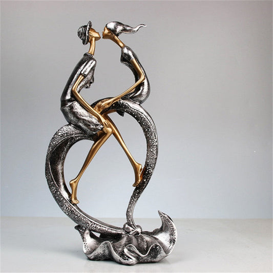 Abstract Lover Statue