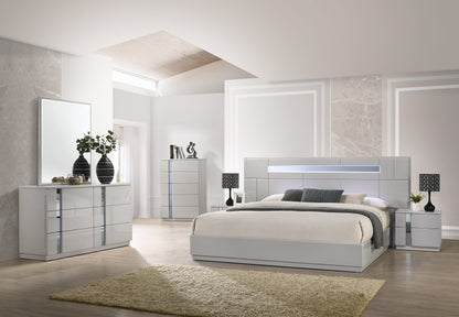 Palermo Grey 6 Pcs Bedroom Set